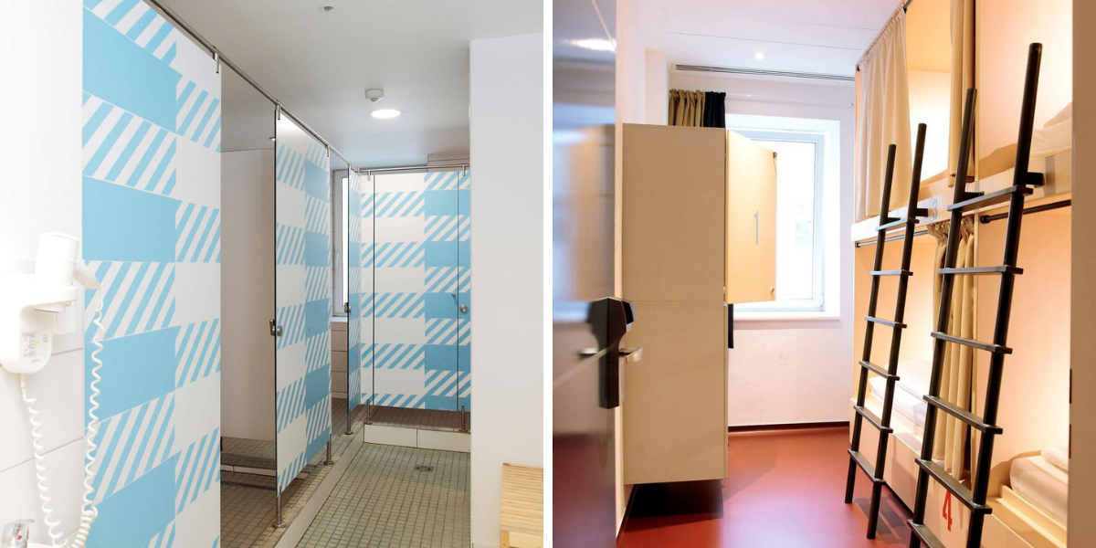 Une auberge de jeunesse au concept original et moderne 