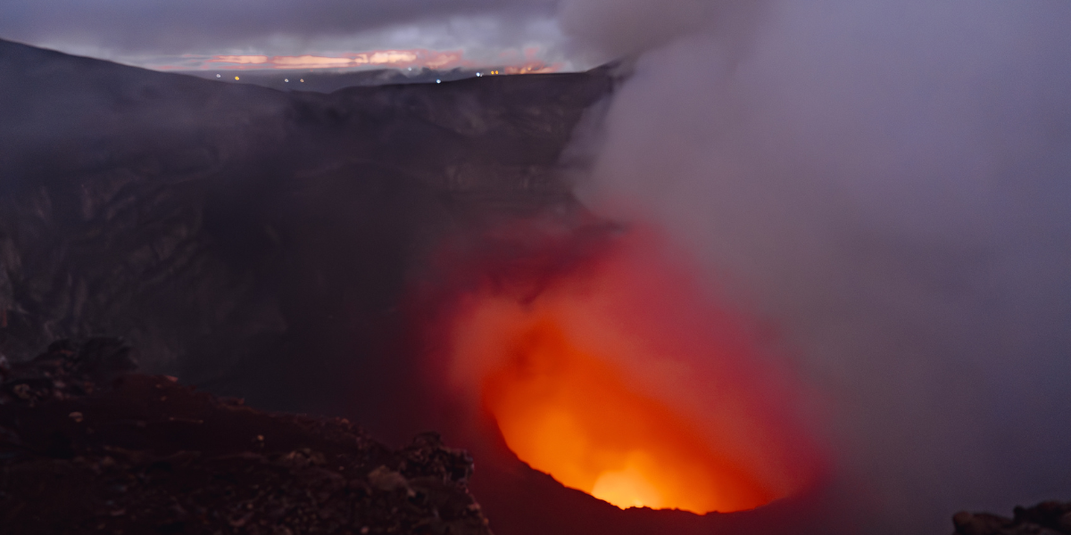 Eruption au Volcan Masaya