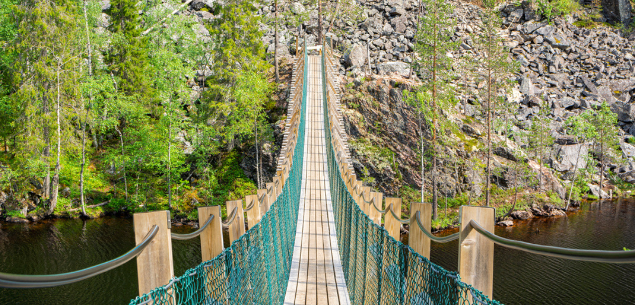 Enjambez le canyon de Julma-Ölkky