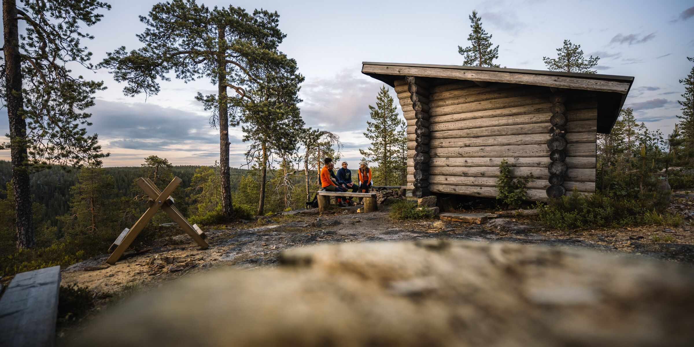 Pause dans la taïga, Finlande ©Visit Finland