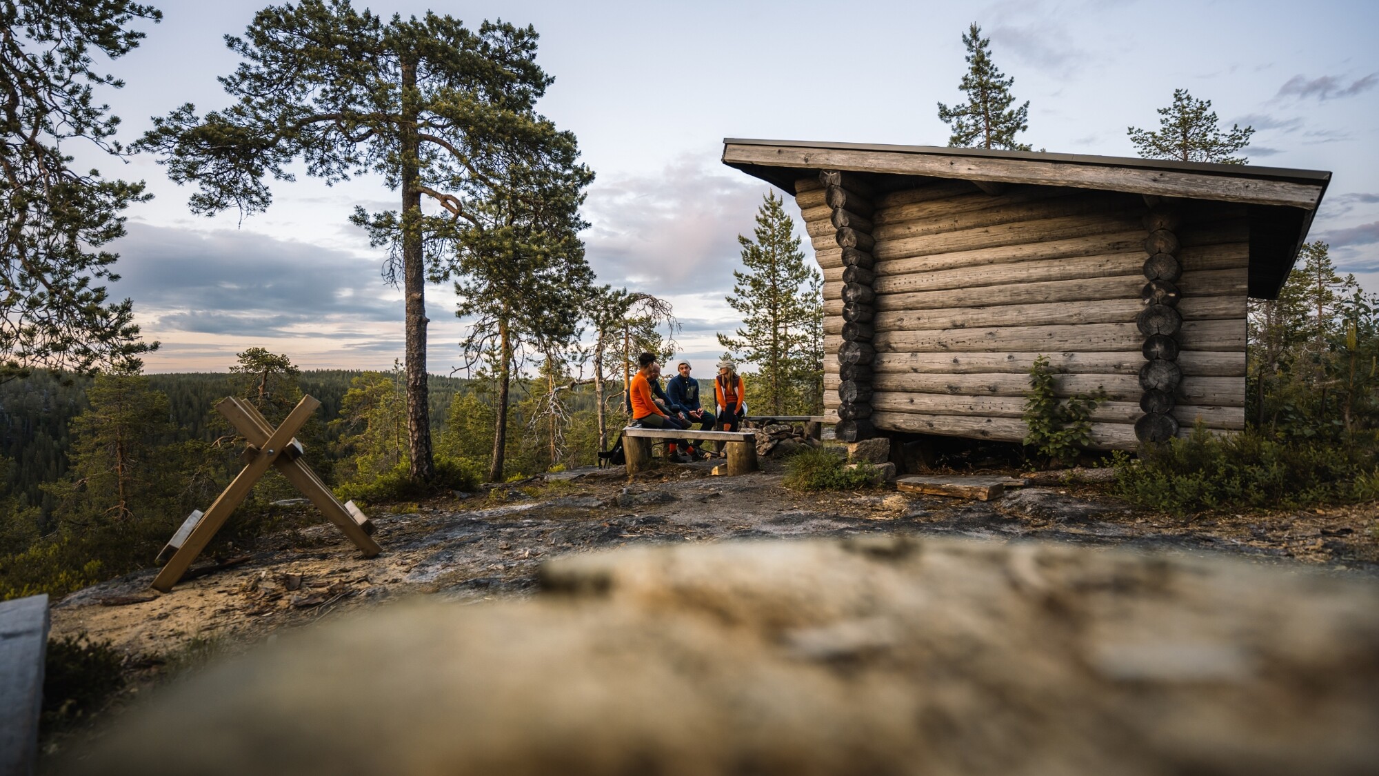 Pause dans la taïga, Finlande ©Visit Finland