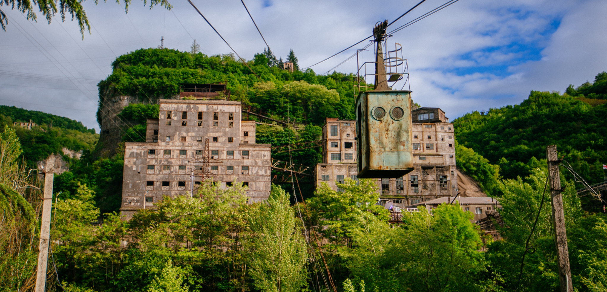 Chiatura et ses téléphériques fantômes