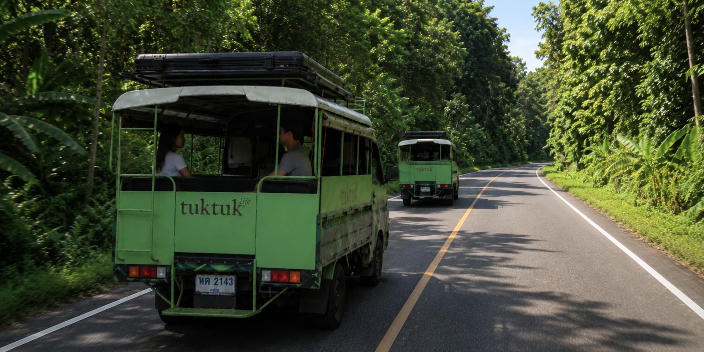 Tuk-tuk camper, Thaïlande 