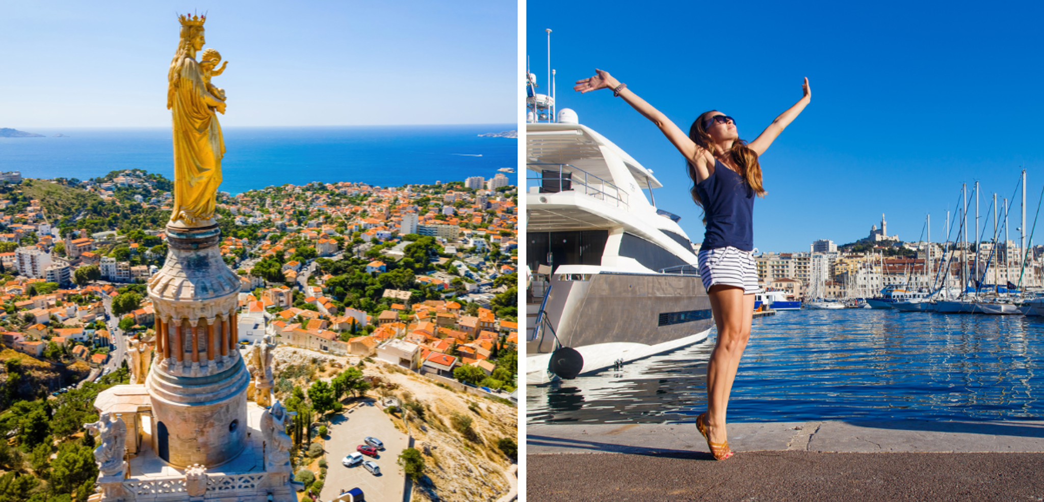Pendant votre temps libre, flânez dans Marseille... entre ses monuments emblématiques