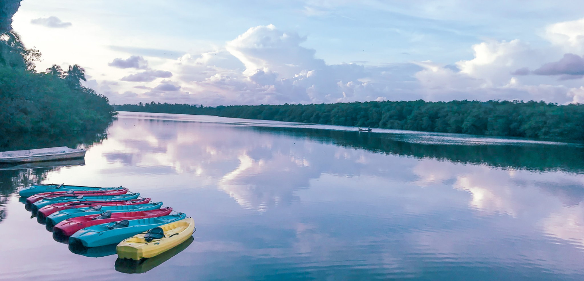 Kayak à Punta Laguna