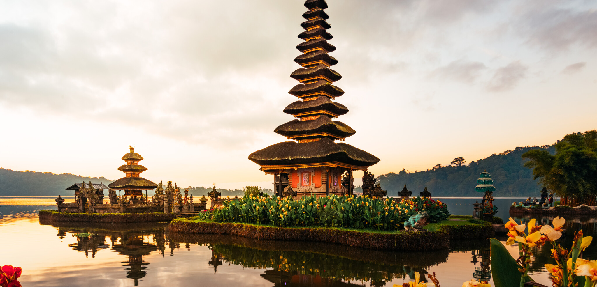 Visites de temples : Pura Ulun Danu (selon groupe de départ)