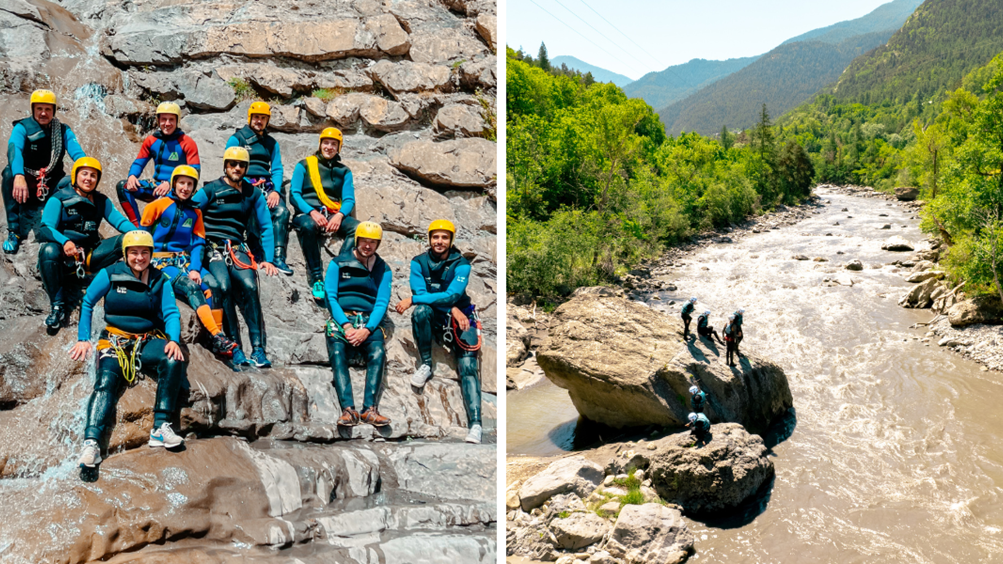 Jetez vous à l'eau et découvrez le canyoning