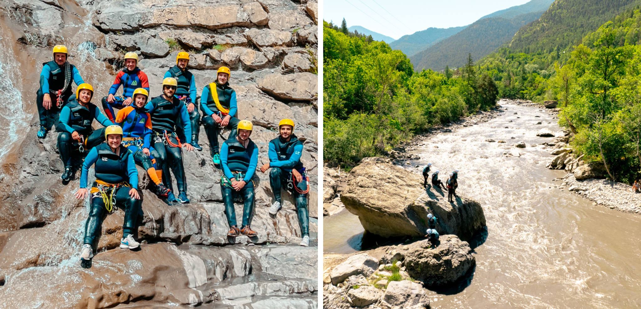 Jetez vous à l'eau et découvrez le canyoning