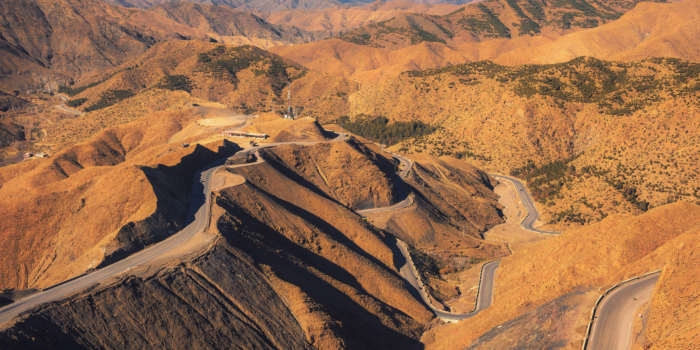 Tizi n'Tichka, col de l'Atlas, Maroc 