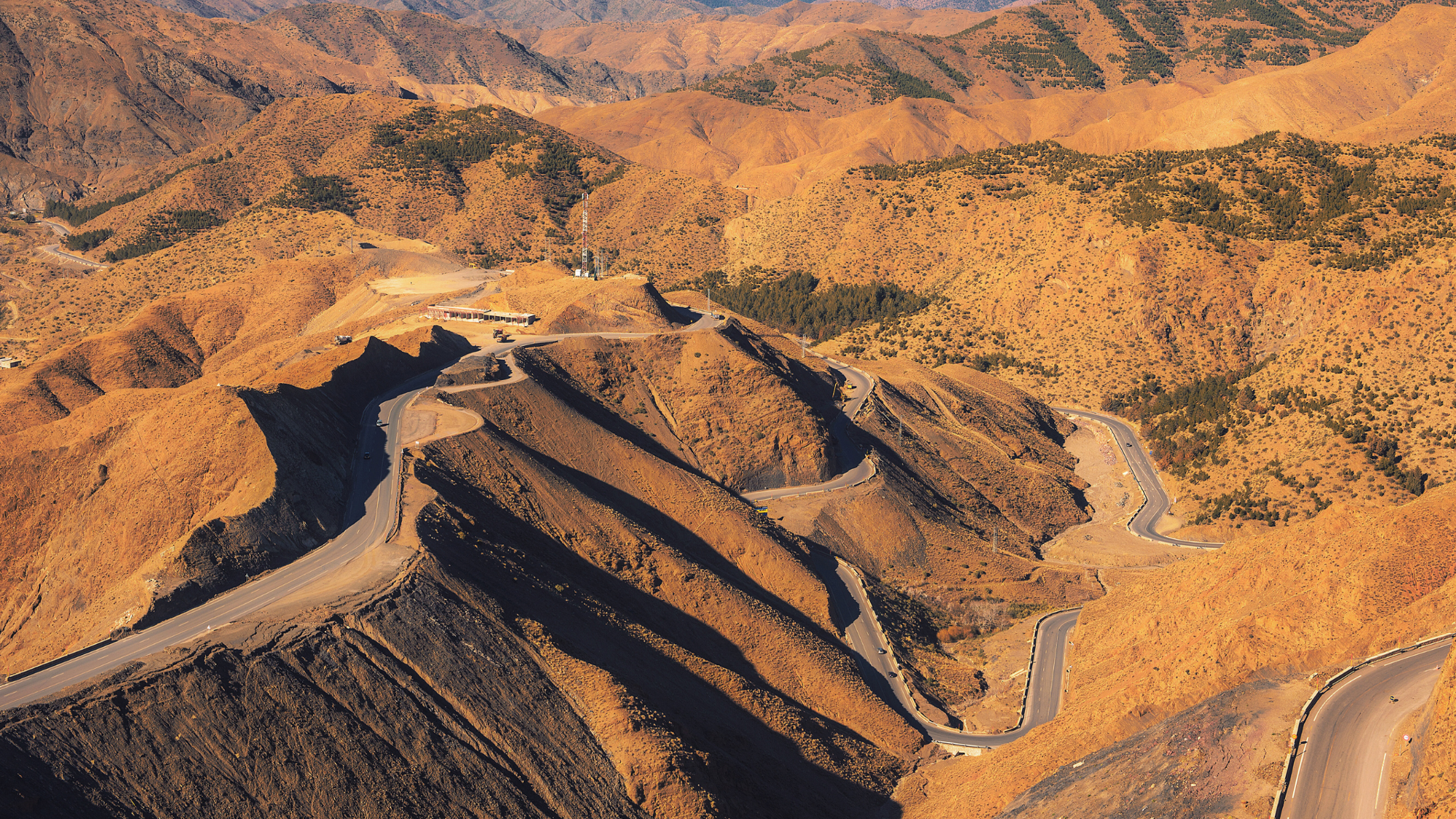 Tizi n'Tichka, col de l'Atlas, Maroc