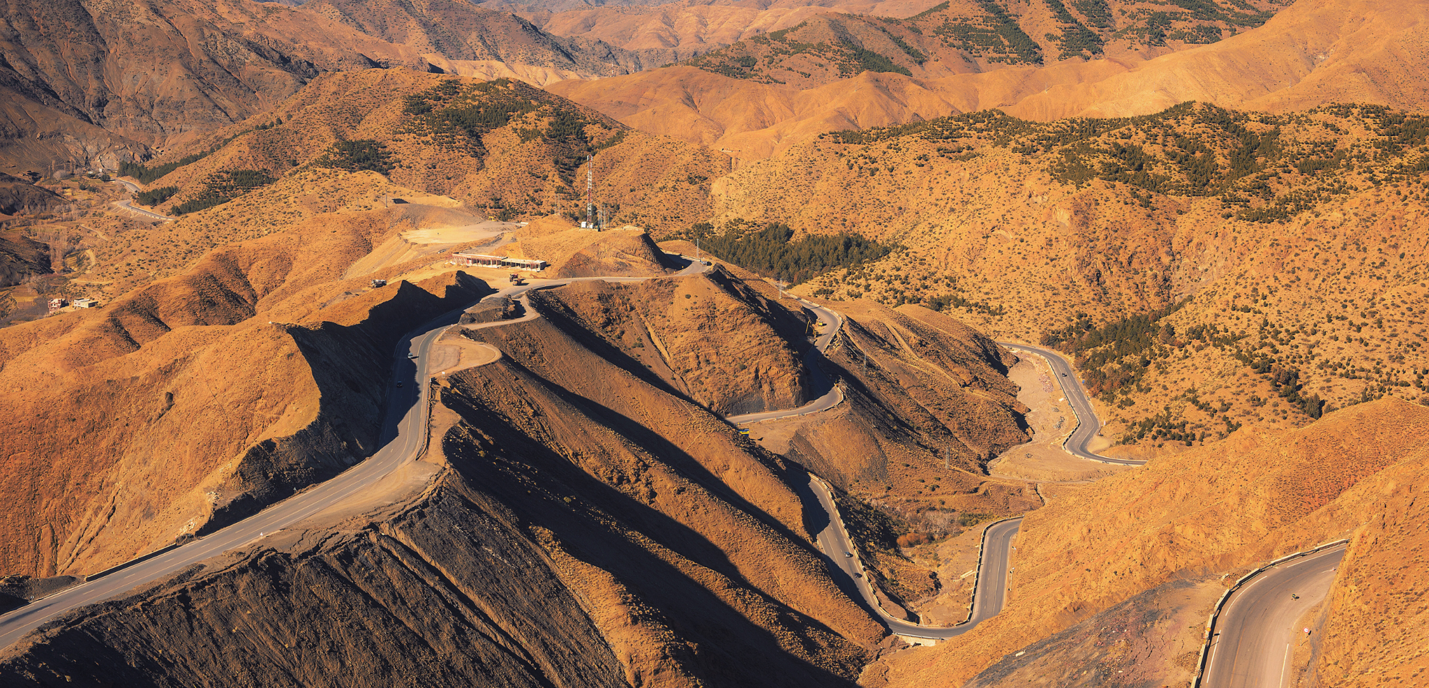 Tizi n'Tichka, col de l'Atlas, Maroc