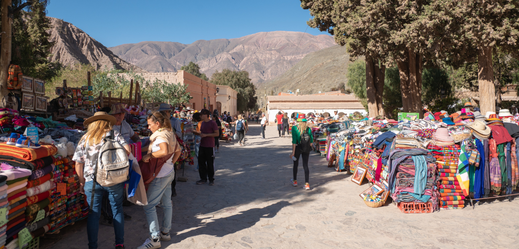Un petit tour sur le marché artisanal de Purmamarca - jour 13 (Argentine)