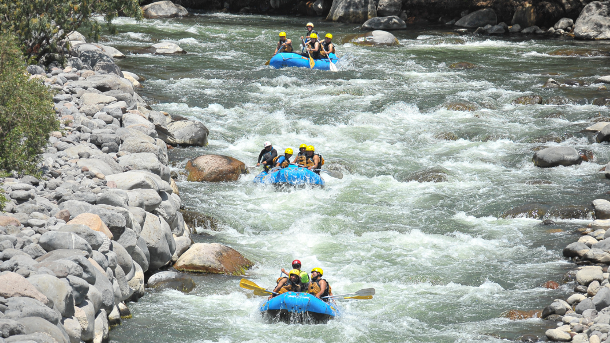 Une descente en rafting sur le fleuve Chili - jour 3