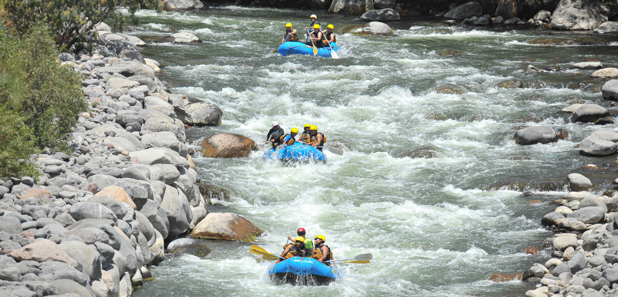 Une descente en rafting sur le fleuve Chili - jour 3