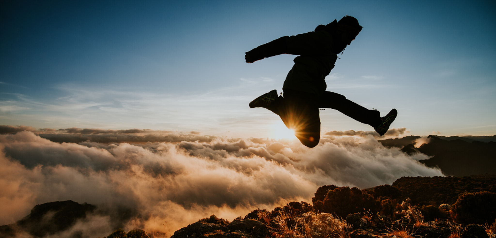 Danse de joie au dessus des nuages !