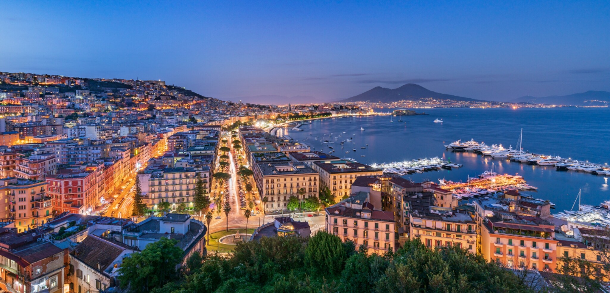 Naples by night