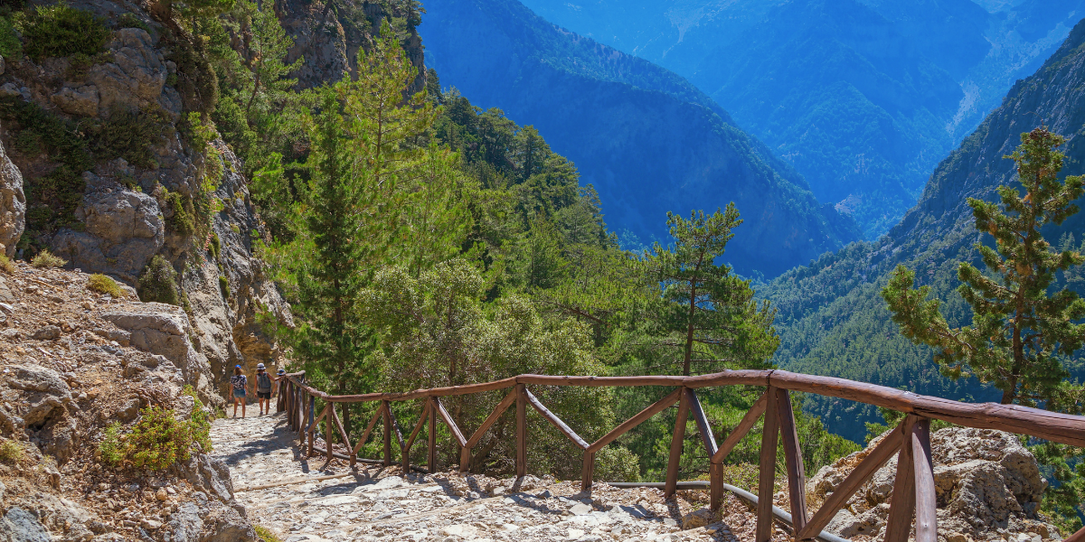 Le haut des Gorges de Samaria, jour 4