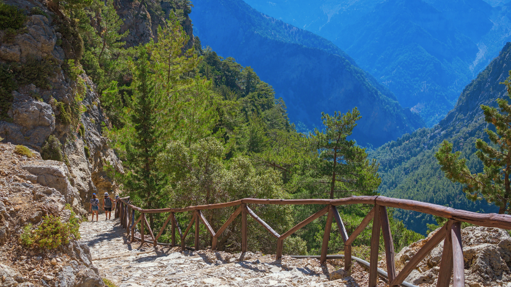 Le haut des Gorges de Samaria, jour 4