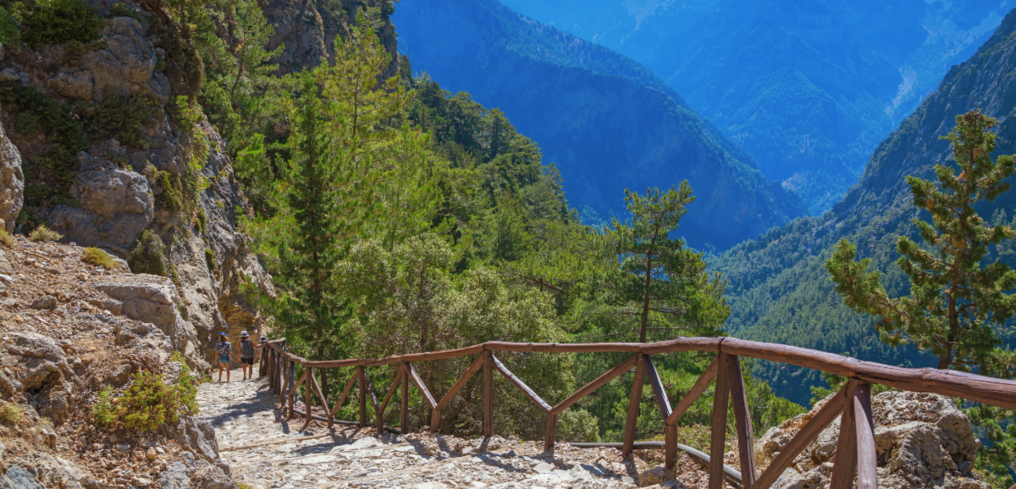 Le haut des Gorges de Samaria, jour 4