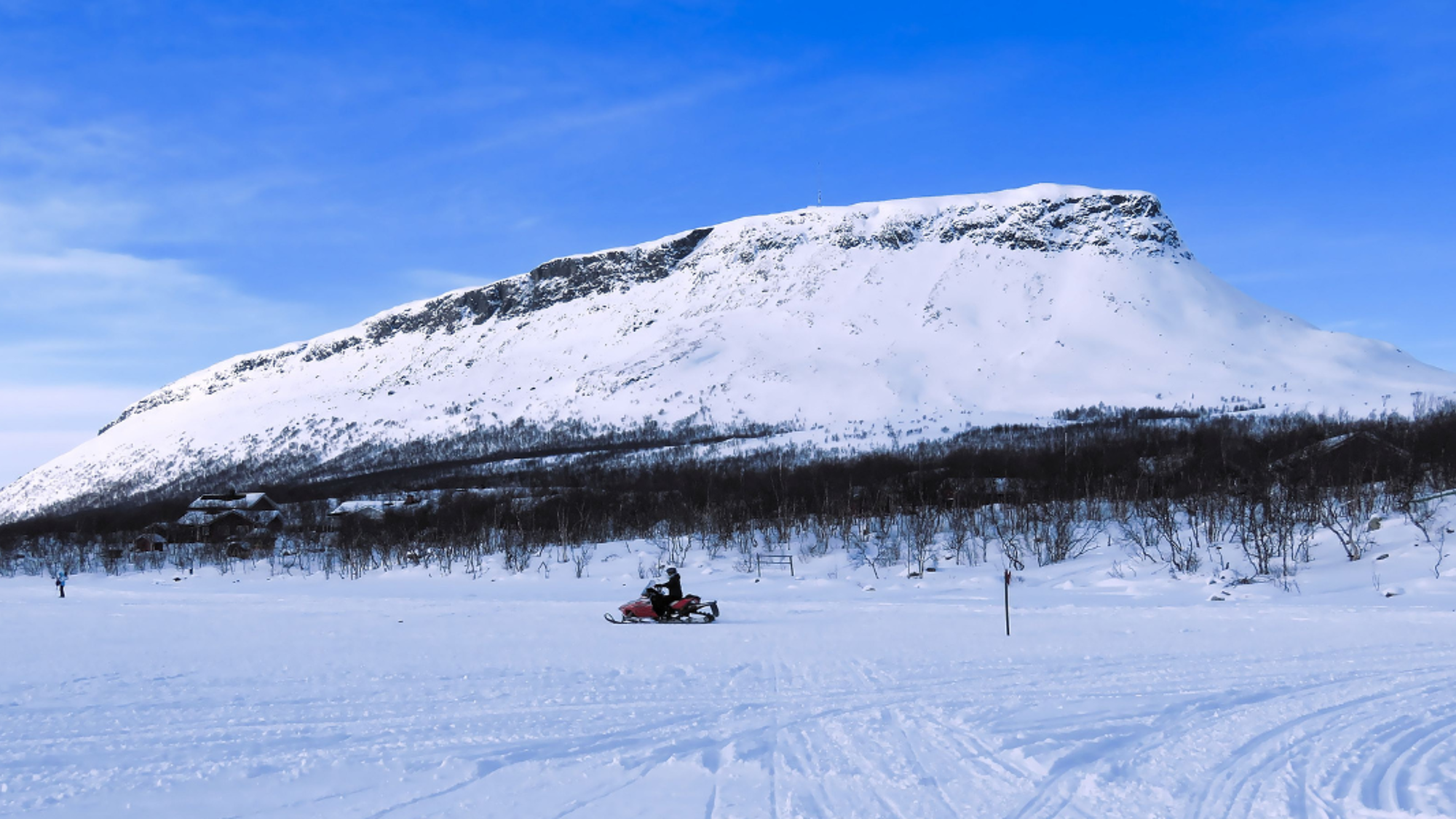 Ton expédition en motoneige sur le lac gelé de Kilpisjärvi - Jour 5