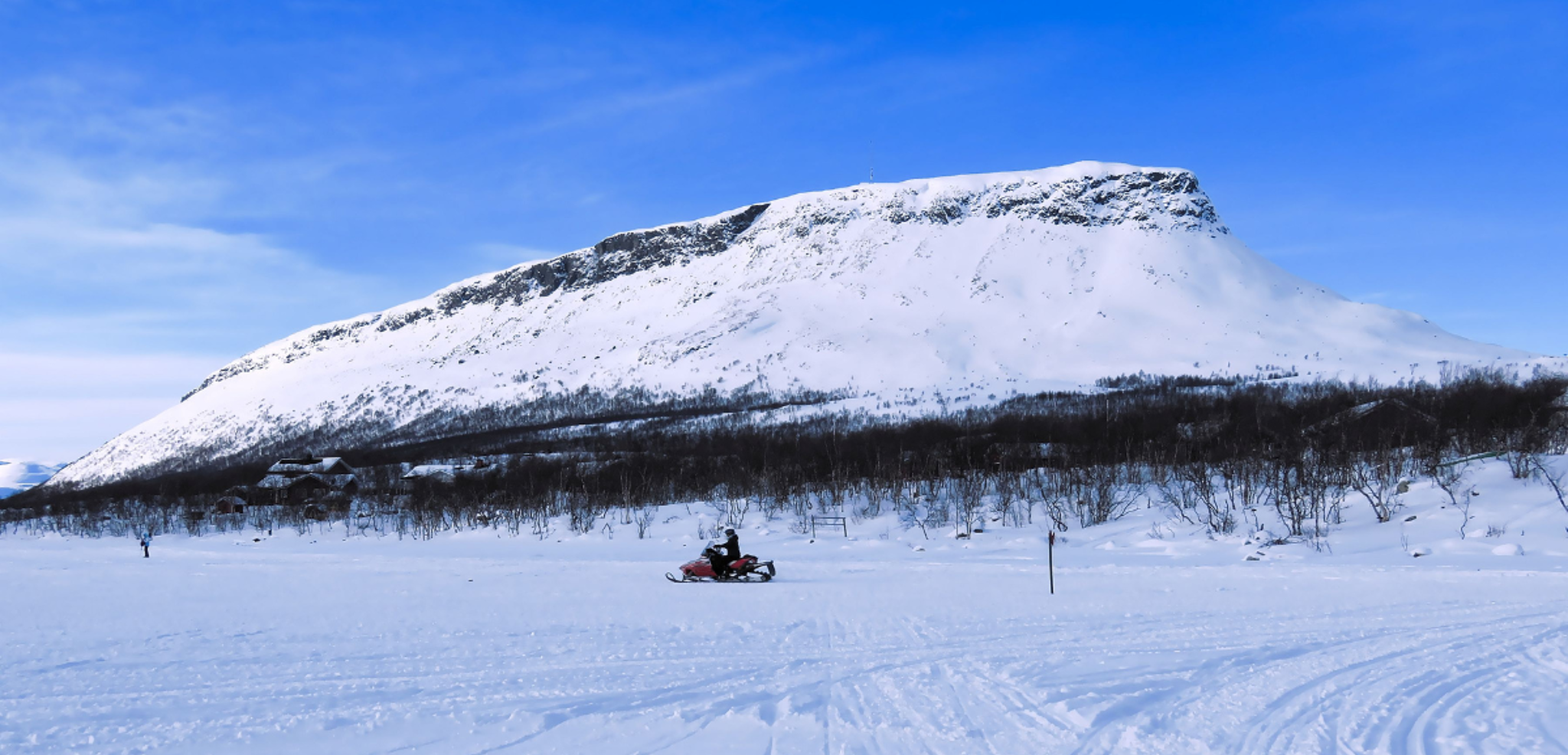 Ton expédition en motoneige sur le lac gelé de Kilpisjärvi - Jour 5