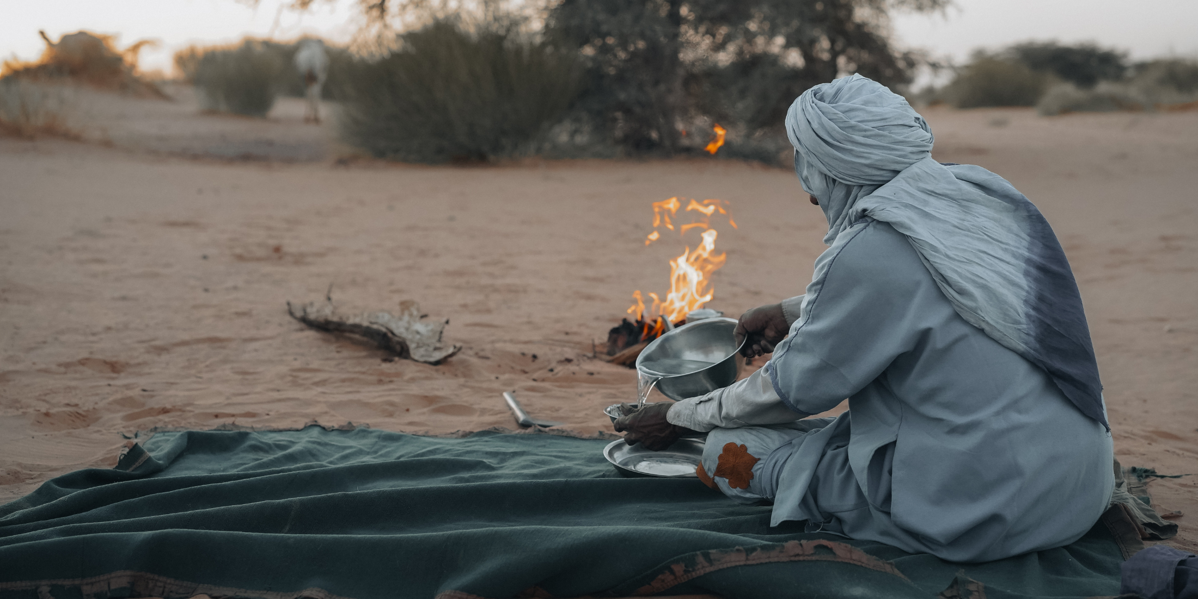Campement, désert de Mauritanie, Afrique ©Shutterstock.com 