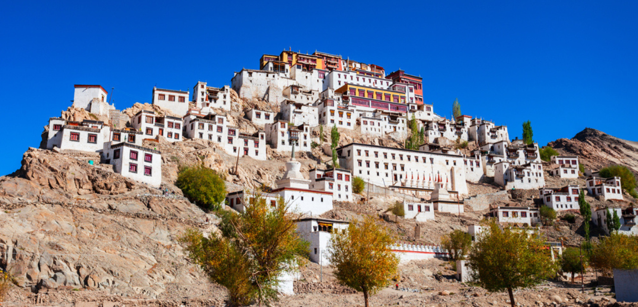 Le monastère de Thiksey