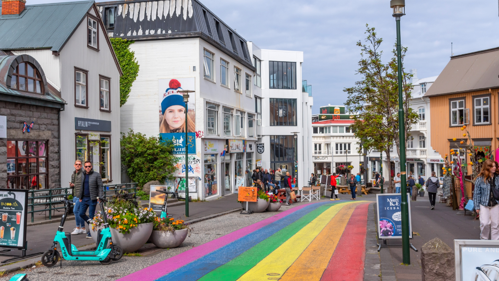 La visite libre du centre ville de Reykjavik - Jours 1, 7 et 8