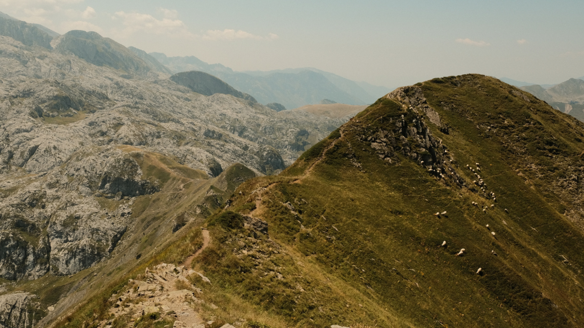 Le massif montagneux des Alpes albanaises - jours 2 à 7