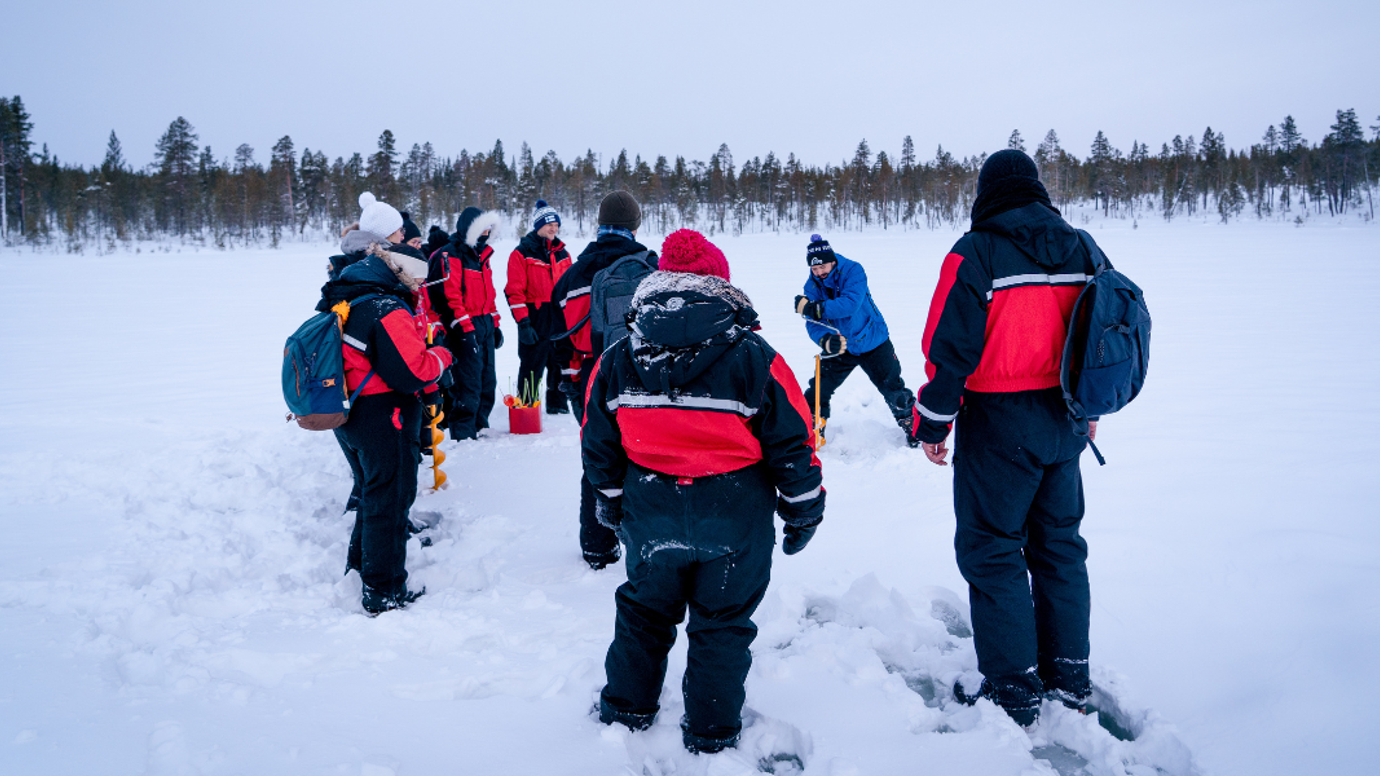 Une initiation à la pêche sur glace - jours 2 à 7