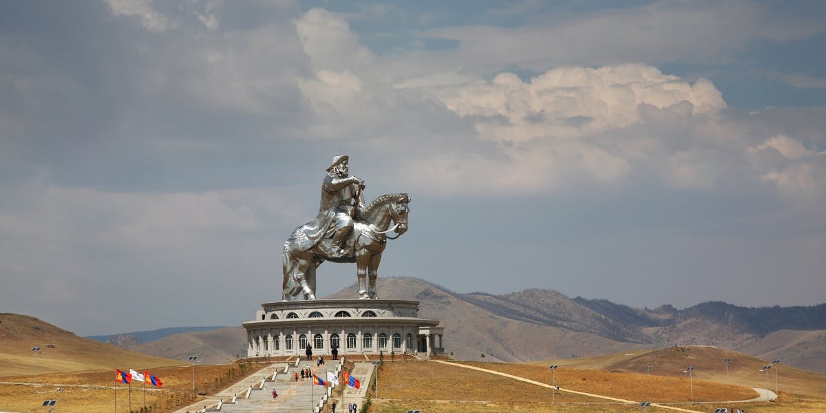 Statue équestre de Gengis Khan