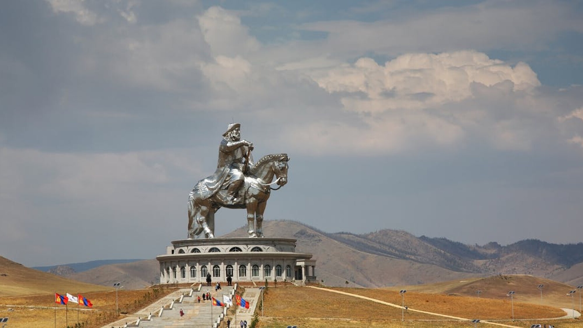 Statue équestre de Gengis Khan