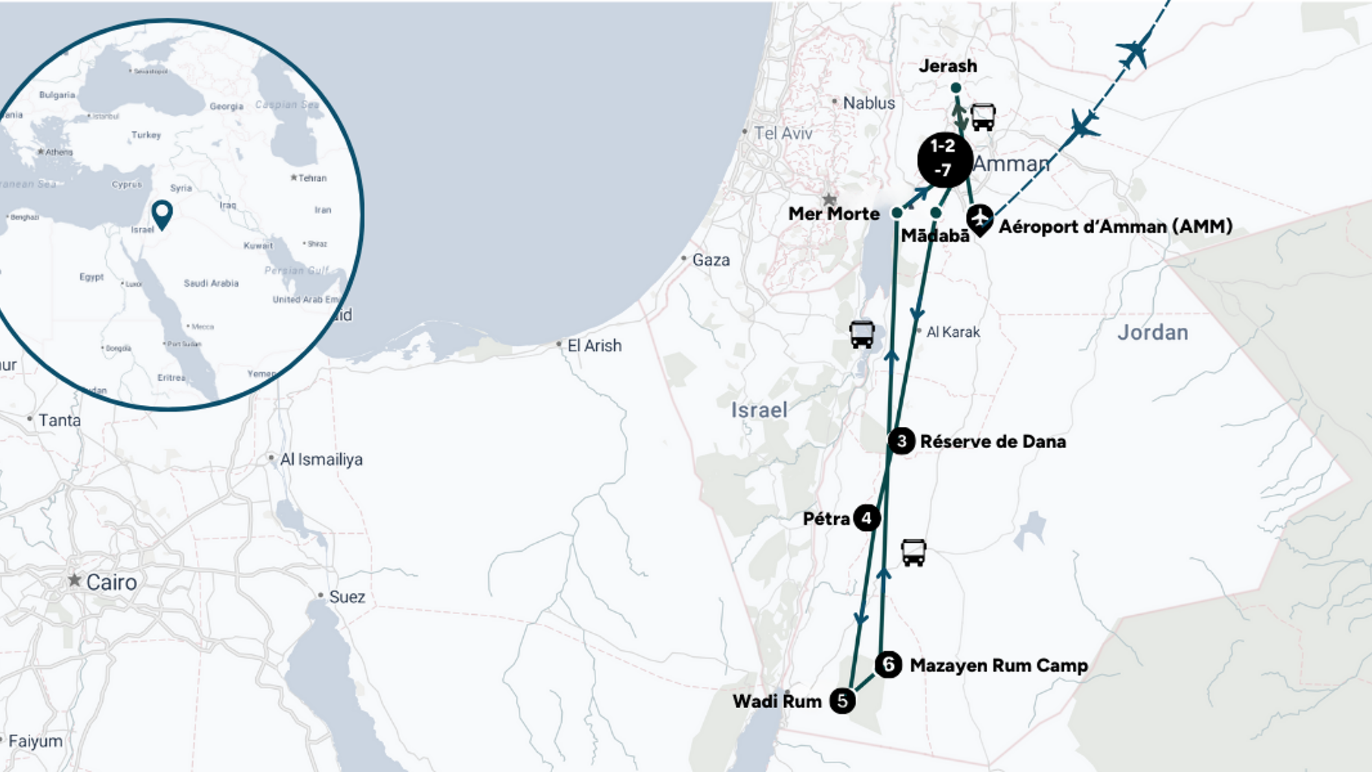 L'itinéraire de ton aventure