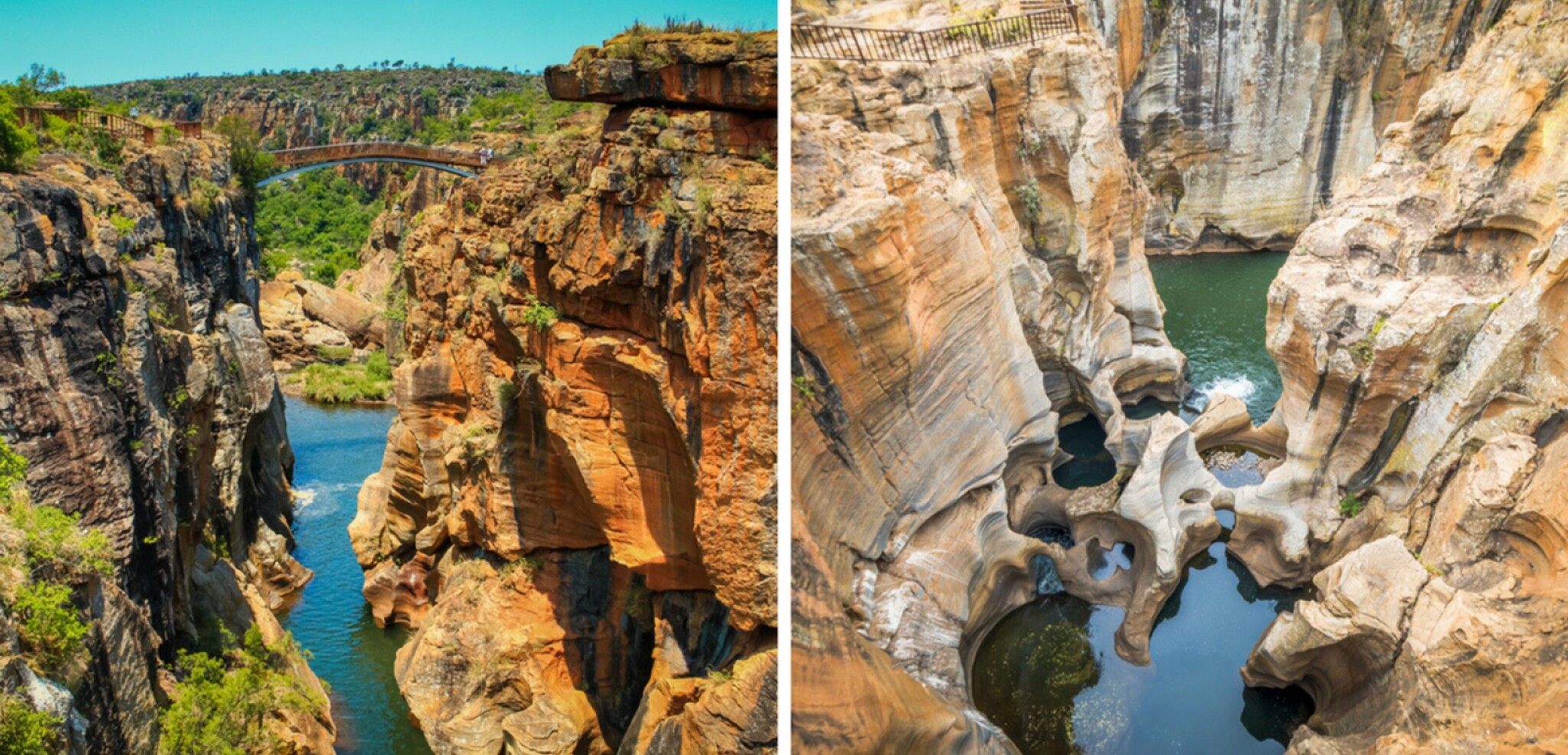 Bourke's Luck Potholes, Blyde river