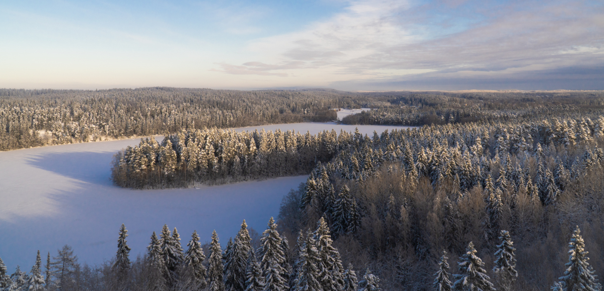 La taïga finlandaise comme terrain de jeu de cette aventure