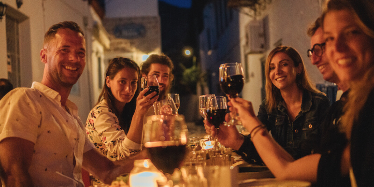 Ton équipage à Bonifacio autour d’un dîner libre à la Corse, jour 4
