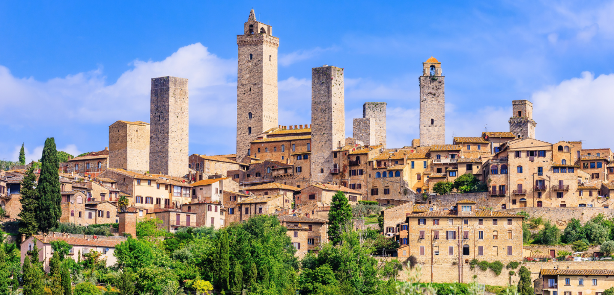 Parsemés de villages pittoresques comme San Gimignano