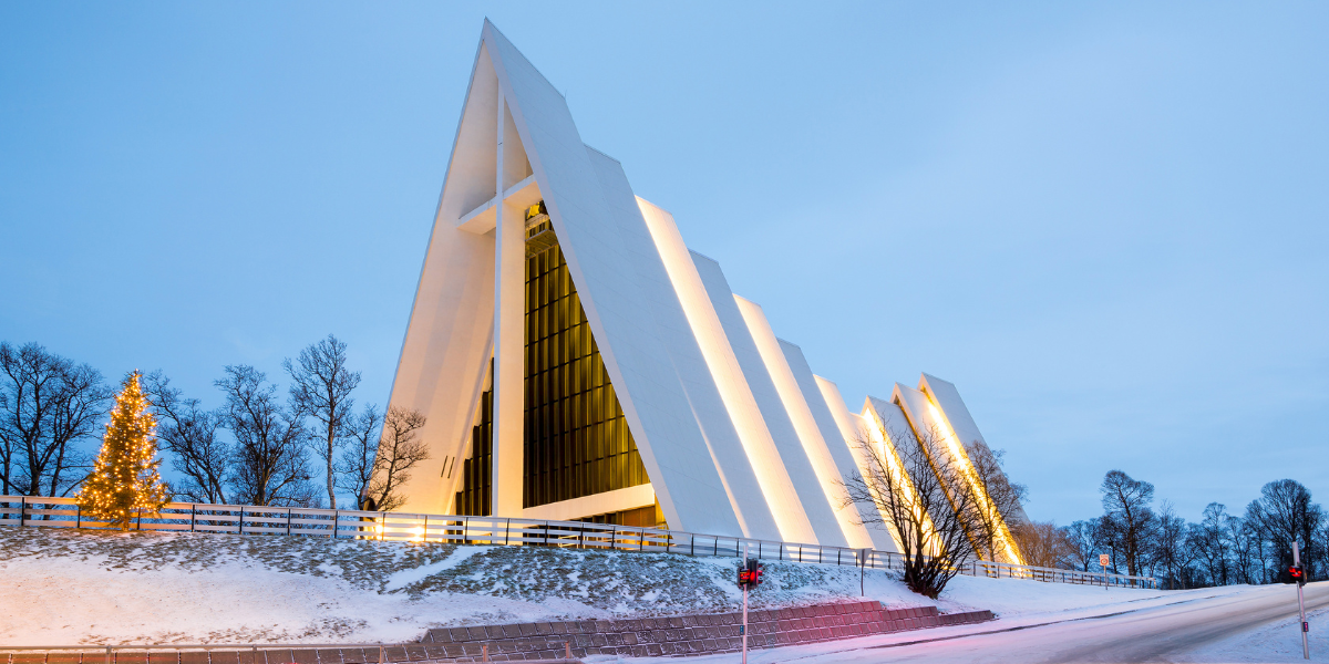 La cathédrale arctique à Tromsø