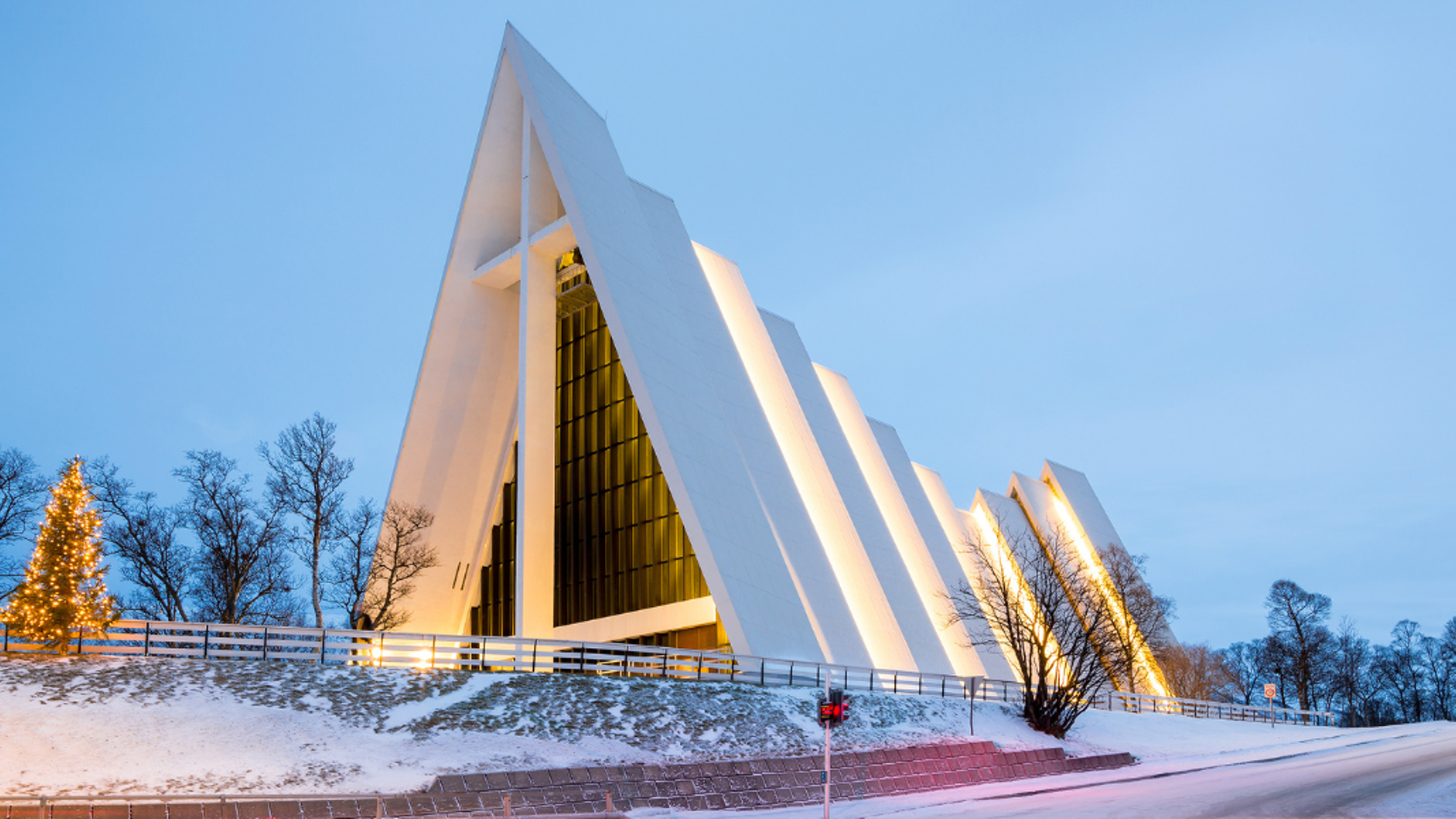 La cathédrale arctique à Tromsø