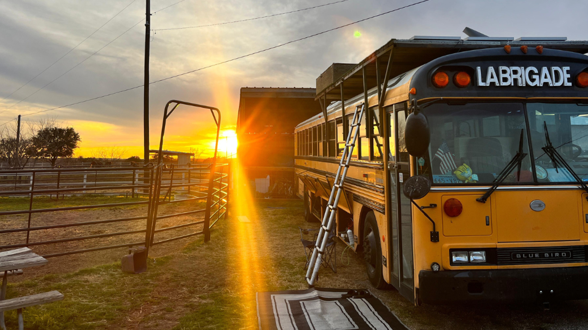 La nuit au ranch, Fort Worth, J5