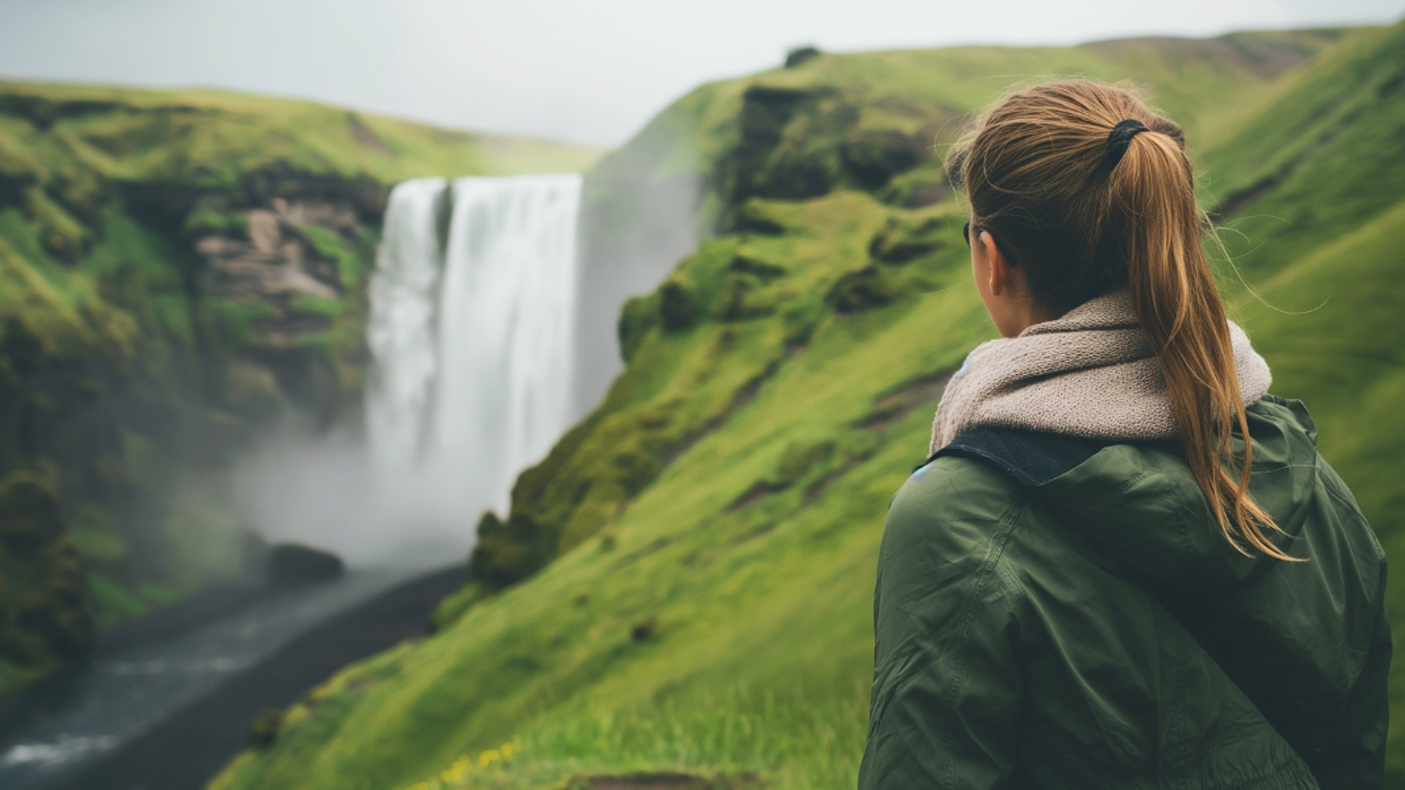 Cascades luxuriantes...