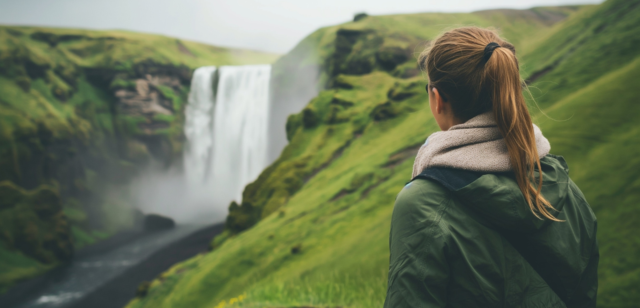 Cascades luxuriantes...