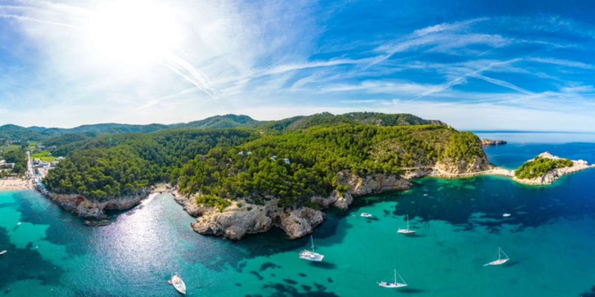 Direction le nord de l'île