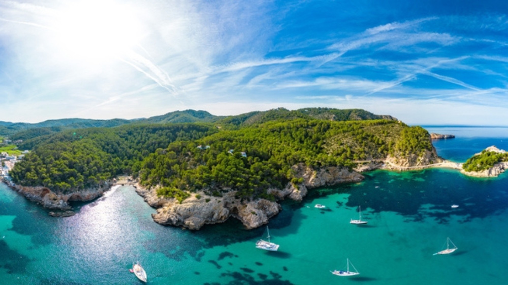 Direction le nord de l'île