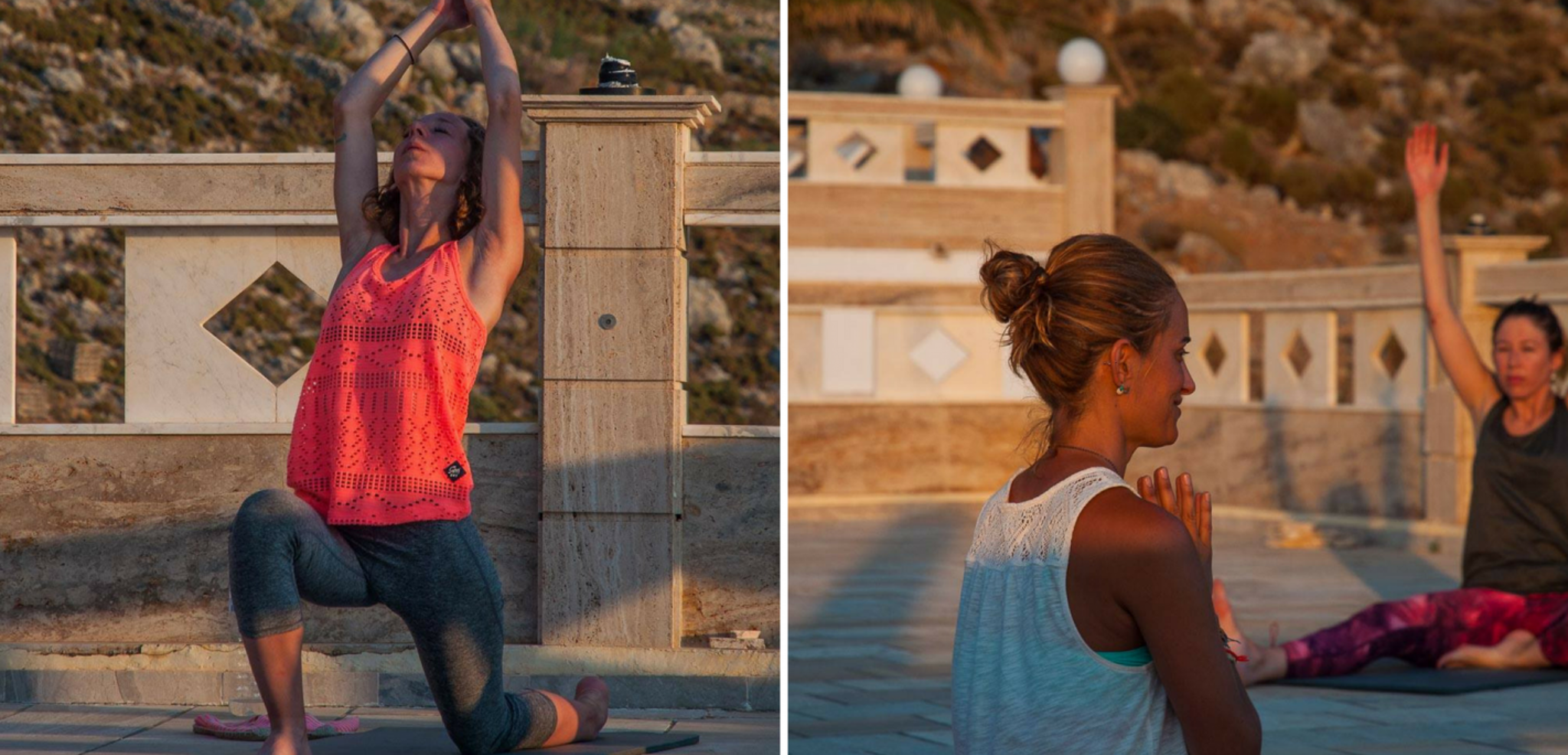 Cours de yoga en option