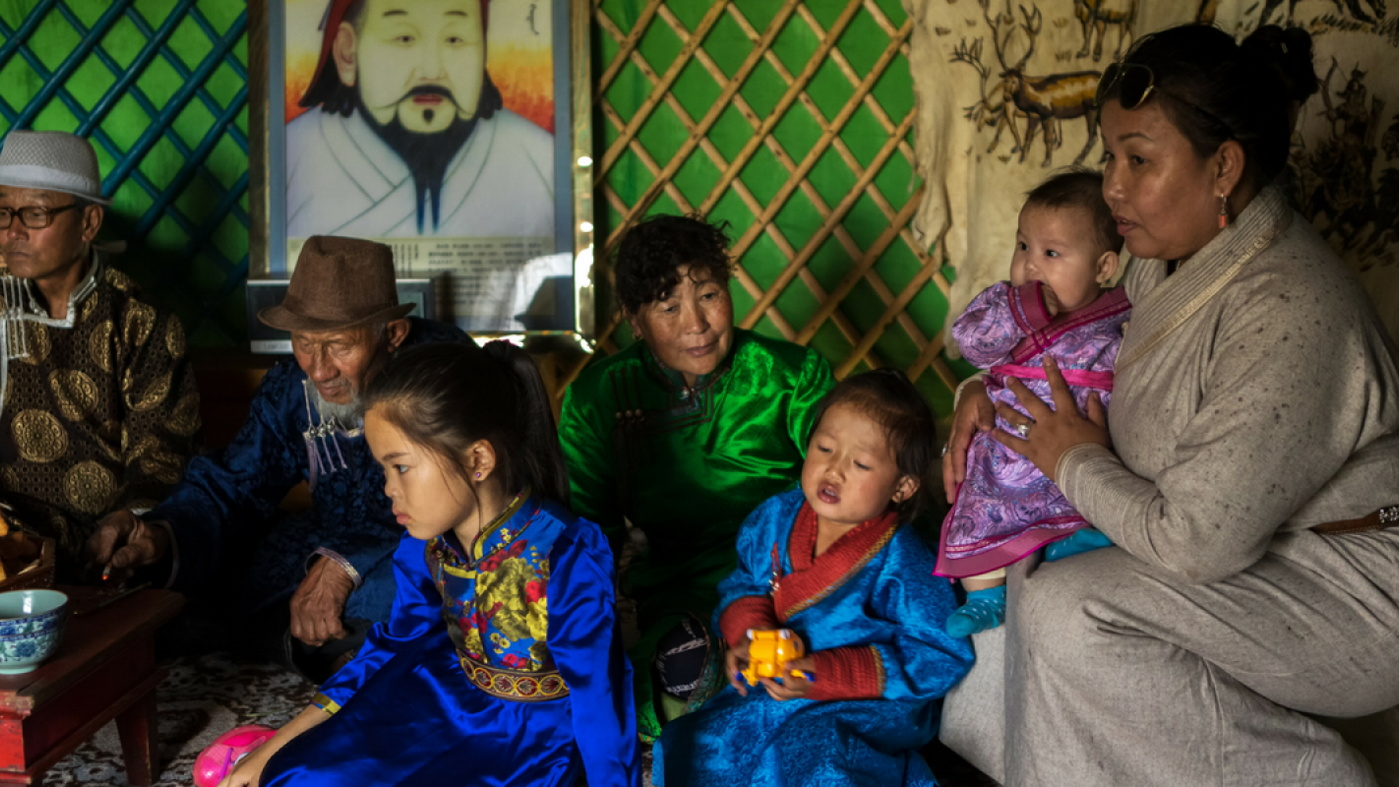 Des moments en famille