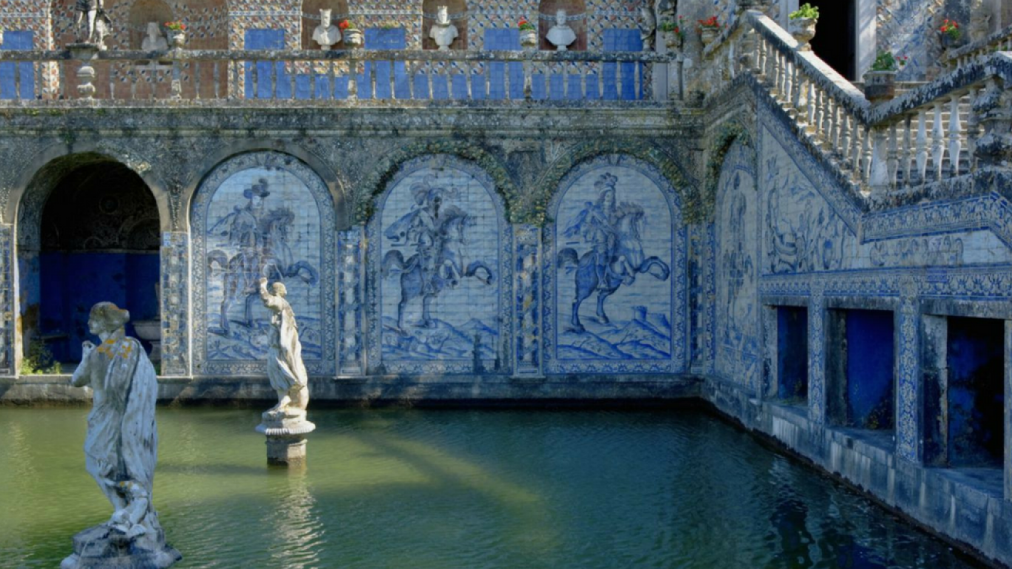 ou encore les jardins du Palacio Fronteira