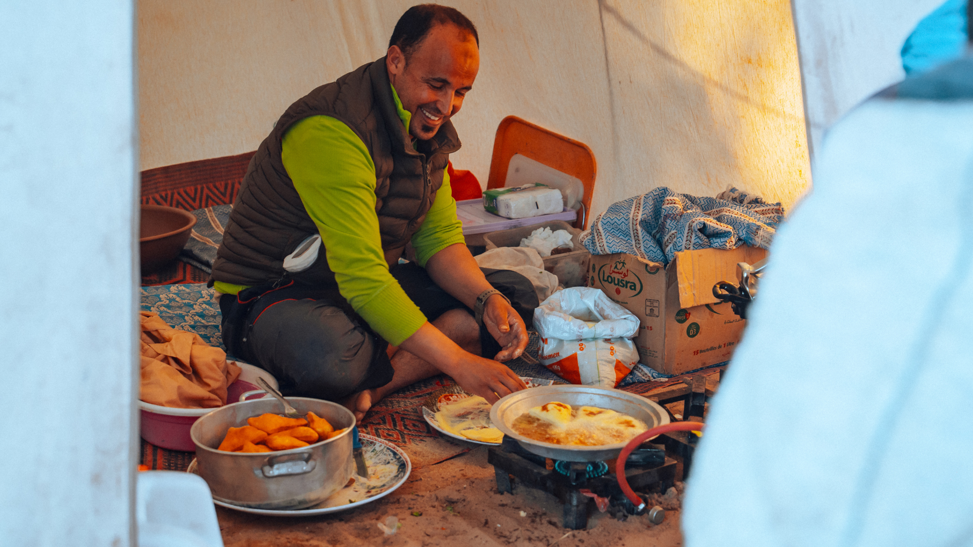 Randonnée désert, Maroc ©Maxime Moreau