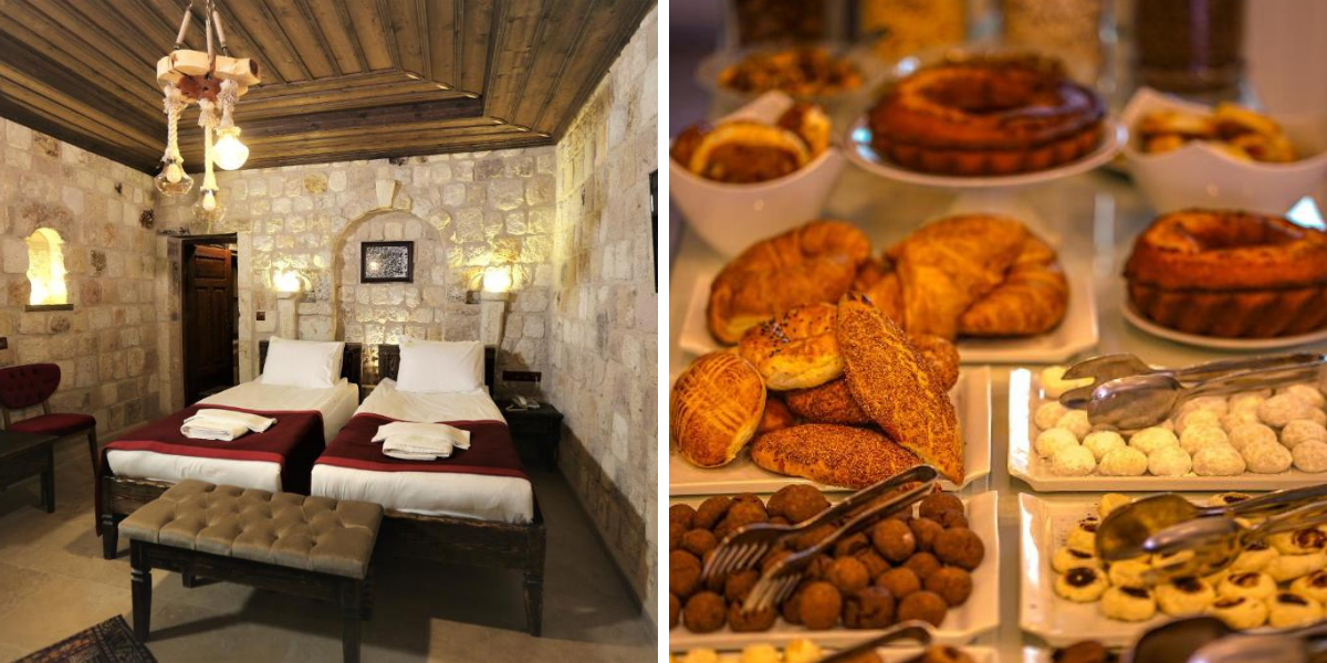 Votre hôtel troglodyte en Cappadoce (ou similaire) sous réserve de disponibilités 