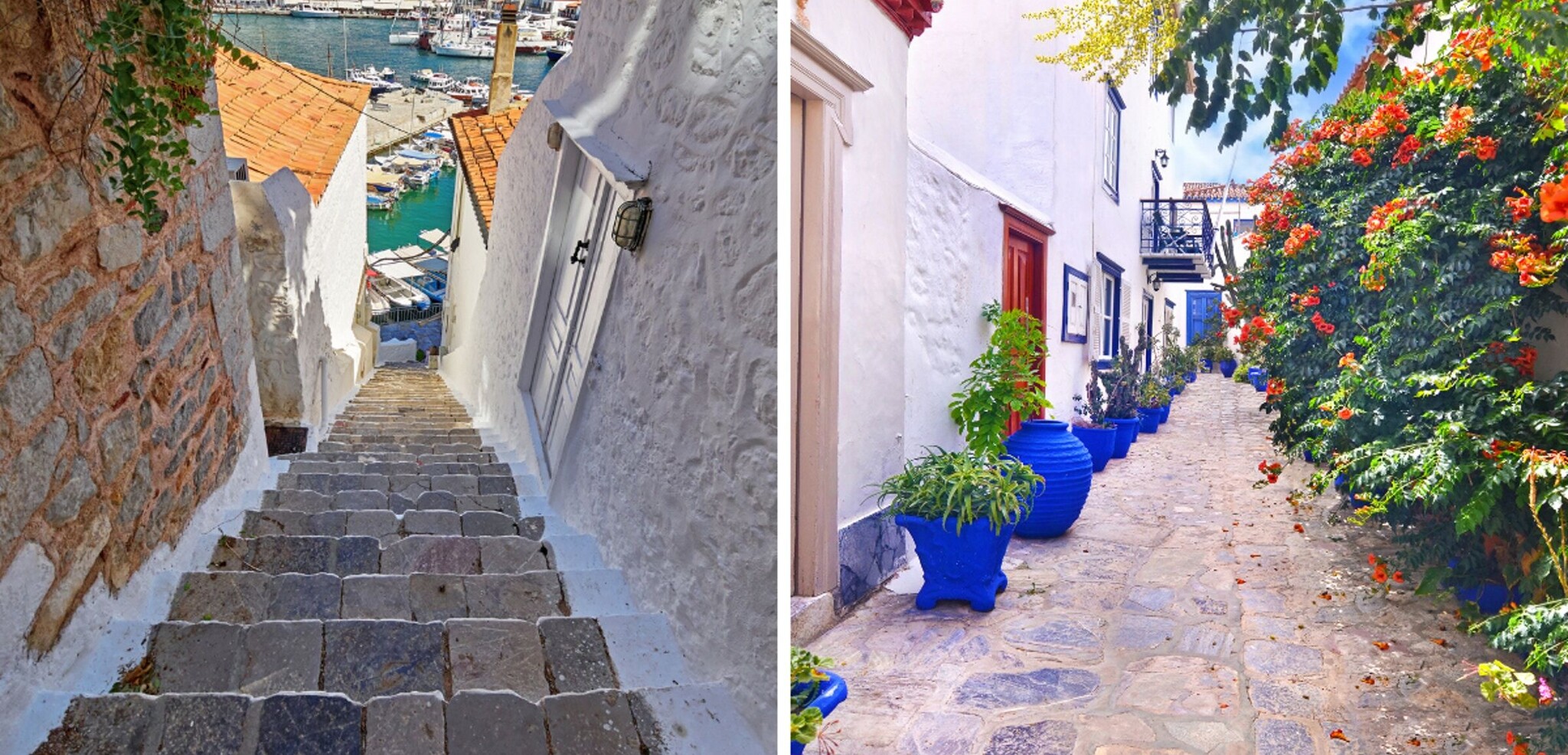 Ses petites ruelles pavées